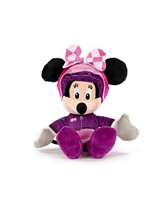 Mickey et Amis - Peluche Minnie Super Pilotes - 20cm - Qualité Super Soft