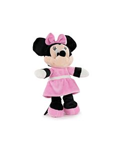 Mickey et Amis - Peluche Minnie Classique Flopsie - Qualité Super Soft