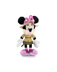 Mickey y Amigos - Peluche Minnie Safari - Calidad Super Soft