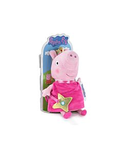Peppa Pig - Peluche Peppa Pig Vestita da Fata con Display - 27cm - Qualità Super Morbida