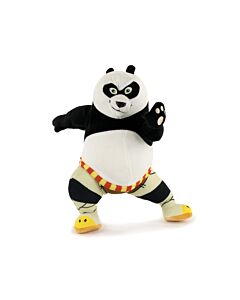 Kung Fu Panda - Peluche Po in posizione Kung Fu - 27cm - Qualità Super Morbida