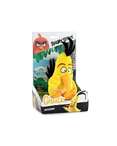 Angry Birds - Peluche Chuck con Display - 18cm - Qualità Super Morbida