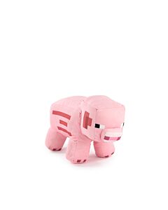 Minecraft - Peluche Cochon Rose - 28cm - Qualité Super Soft