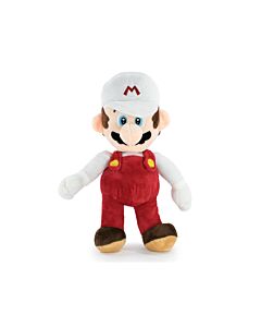 Super Mario Bros - Peluche Luigi Cappello Blu - 37cm - Qualità Super Morbida
