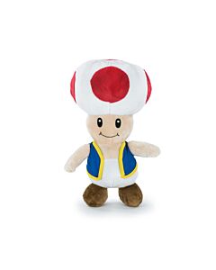 Super Mario Bros - Peluche Toad - Qualità Super Morbida