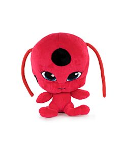 Miraculous, les aventures de Ladybug et Chat Noir - Peluche Tikki - Qualité Super Soft