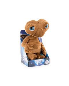 ET El Extraterrestre - Peluche E.T con Sonido en Español y Luz Display - 27cm - Calidad Super Soft