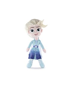 Frozen: El Reino de Hielo - Peluche Grande Princesa Elsa - 62cm - Calidad Super Soft