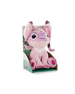 Lilo&Stitch - Peluche Angel Rose Avec Son et Avec Display - 32cm - Qualité Super Soft