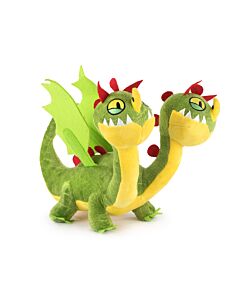 Dragon Trainer - Peluche Dragone Verde Orripilante Bizzippo - Qualità Super Morbida