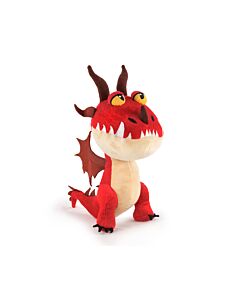 Dragons - Peluche Dragon Rouge - Krochefer - Qualité Super Soft