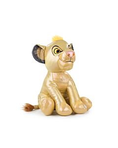 Peluche Simba Glitter 100th Anniversary Disney Peluche avec son 27cm - Le Roi Lion - Haute Qualité