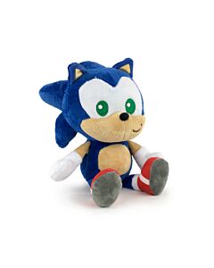 Sonic - Peluche Sonic The Hedgehog Cute Color Azul - 23cm - Calidad Super Soft