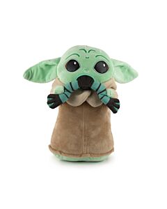 Star Wars: The Mandalorian - Peluche Baby Yoda (Grogu) Con Rana - 29cm - Calidad Super Soft