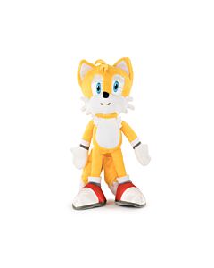 Sonic - Peluche Tails Miles Prower Modern Color Amarillo - Calidad Super Soft