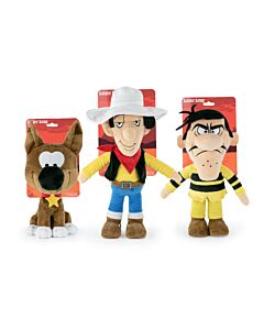 Lucky Luke - Sammelpaket mit 3 Plüschfiguren der Protagonisten der Serie 29 cm - Hohe Qualität