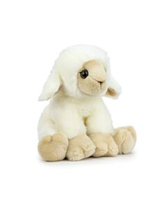 Mouton Blanc en Peluche 24cm - Animaux de Ferme - Haute Qualité