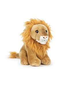 Peluche Lion 24cm - Wildlife Premium - Haute Qualité