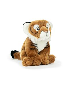 Peluche Tigre 27cm - Wildlife Premium - Haute Qualité