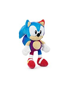 Peluche Sonic Gradiente Blu 28cm - Sonic The Hedgehog - Alta Qualità