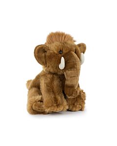 Peluche Mammut Marrone Scuro 26cm - Alta Qualità