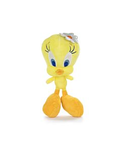Peluche Titi avec Fleur Argentée 23cm - Looney Tunes - Haute Qualité